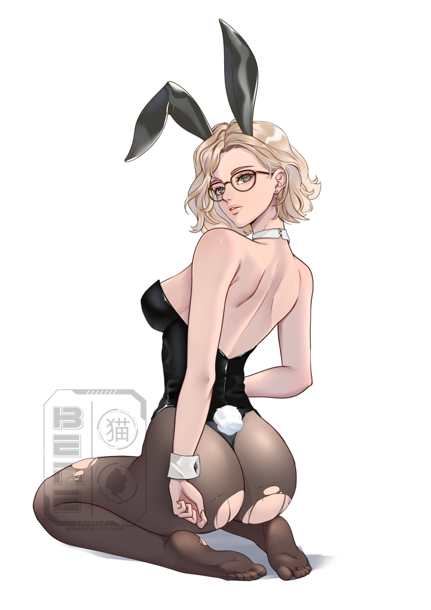 Bunny Suit Grace Print