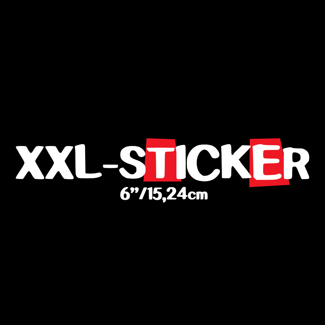 XXL-Sticker