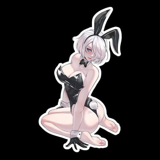[L] 2B Bunny Sticker
