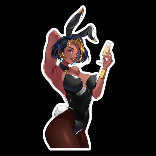 [L] Domina Bunny Sticker