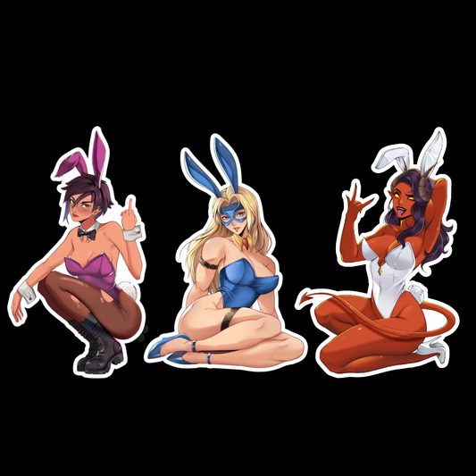 [M] Visi/Malevola/Blaze Sticker Bundle