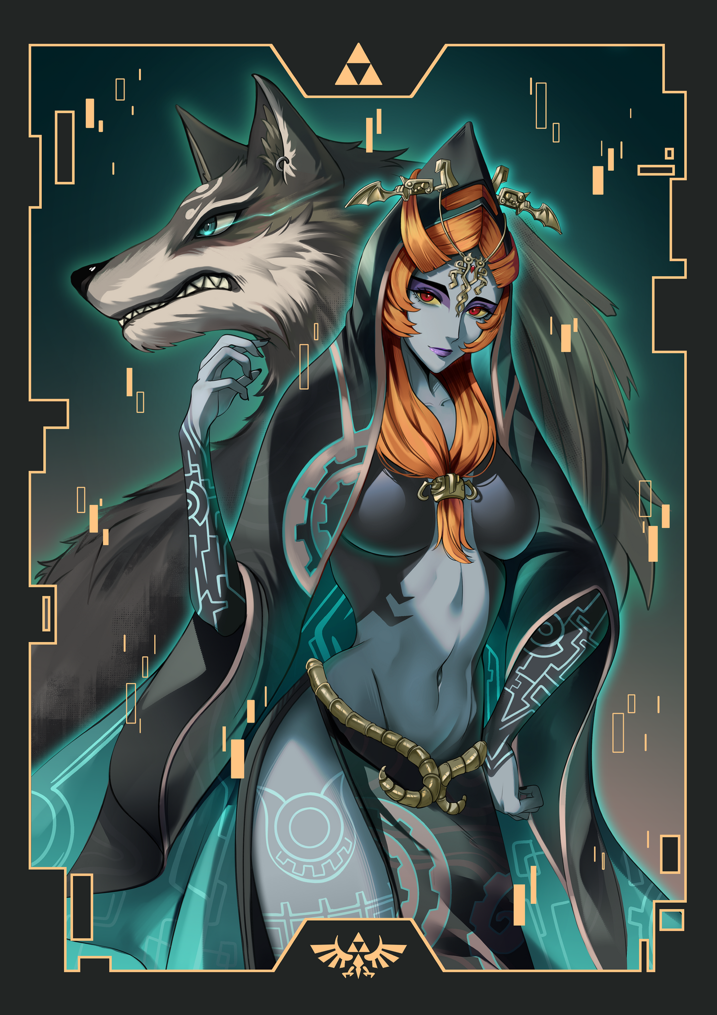 Midna Foil Print