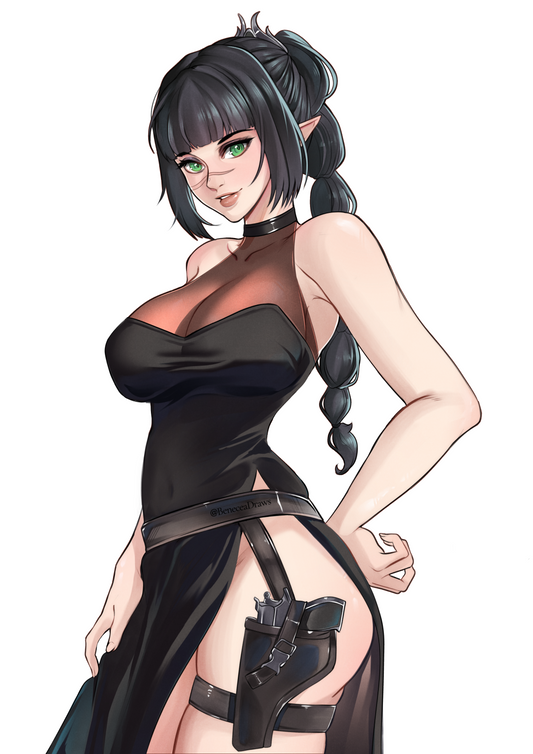 Shadowheart Agent Print